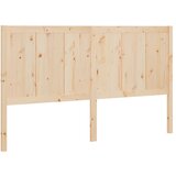 Maison Chic Posteljno vzglavje - Vzglavna omarica 140,5x4x100 cm trdna borovina, (22077074) Cene
