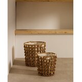 Kave Home Košare u setu 2 kom od vodenog zumbula ø 38x38 cm Dilam – | shoptok.hr