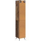  Set ormara 2 kom. Staro drvo Konstruirano drvo Smeđa 33 x 34,5 x 90 cm | Shoptok.si