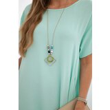 Kesi Włoski Dress with pockets and pendant light khaki | shoptok.hr