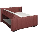 Premium Living Postelja Boxspring Elysia, Bordo, 200x220 | Shoptok.si