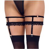 Cottelli Fantastične podvezice za stegna (črne) | Shoptok.si