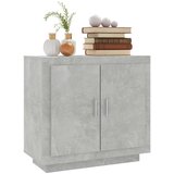  Komoda siva boja betona 80x40x75 cm od konstruiranog drva | shoptok.hr
