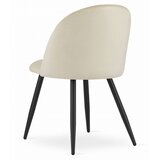 Set od 3 BELLO stolice - bež baršun / crne noge | shoptok.hr