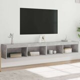 vidaXL TV ormarići s LED svjetlima 2 kom boja betona 100x30x30 cm | shoptok.hr