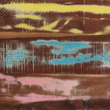  Višebojni stolić za kavu 50x50x38 cm puno drvo obrađeno | shoptok.hr