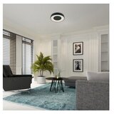 Rabalux celio plafonjera crna led 38W daljinski dimabilna 3000-6000K 3200Lm D48cm | ePonuda.com