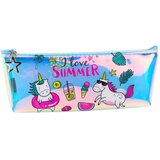  Školska pernica Summer Unicorns 20x8cm - plava | Shoptok.si