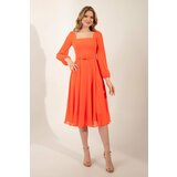 Lafaba Evening & Prom Dress - Orange - A-line cene