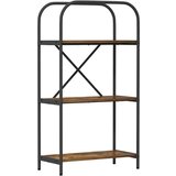 vidaXL Polica Dimljeni hrast 60 x 30 x 109 cm Konstruirano drvo | shoptok.hr