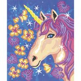 Janod bojanka po brojevima sa bojama na bazi vode unicorns | shoptok.hr