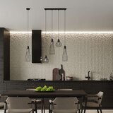  Sollux SL.1167 - Luster na sajli SUBA 4xE27/15W/230V crna | Eponuda.com