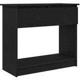 Maison Chic konzolna miza - miza ob steni s predali črna 85,5x38,5x74,5 cm, (21786570) | Shoptok.si
