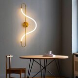 Toolight APP858-W Long Gold LED zidna svjetiljka | shoptok.hr