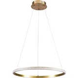  LED luster na sajli DIANA LED/25W/230V 4000K, prečnika 50 cm, zlatna | Eponuda.com