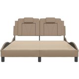  Okvir za krevet boja cappuccina 120x200 cm umjetna koža | shoptok.hr