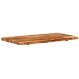 Vrh za kupaonski ormarić od bagremovog drva 100x52x3,8 cm | Eponuda.ba