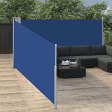 vidaXL Uvlačiva bočna tenda 120 x 1000 cm plava | shoptok.hr