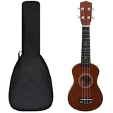 Otroški ukulele soprano s torbo naravna 21", (20753657)