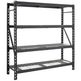 Rojaplast Crni metalni regal za radionicu 196x183 cm – | shoptok.hr