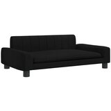  Krevet za pse crni 90 x 53 x 30 cm od tkanine | shoptok.hr