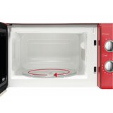 SILVA Schneider MW-R 25.3 Retro Mikrovalna pecnica crvena 20 litara | shoptok.hr