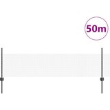  Zatvorena žičana ograda s postovima 50 x 0,5 m Siva Mreža | shoptok.hr
