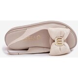 CheBello Ladies Leather Platform Sandals With Bow | ePonuda.com