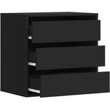  Kutna komoda s ladicama crna 60x41x58 cm od konstruiranog drva | shoptok.hr