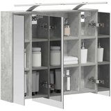  Kopalniška ogledalna omara Betonsko siva 73,5 x 16 x 62,5 cm, (5000233259) | Shoptok.si