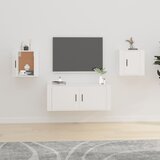  Zidni TV ormarići 2 kom bijeli 40 x 34,5 x 40 cm | shoptok.hr