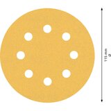 Bosch brusni list C470, 115mm granulacija 60/120/240; pakovanje od 6 komada - 2608900802 | ePonuda.com