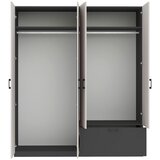 Mömax Garderobna Omara Mila, Kašmir, Antracit | Shoptok.si