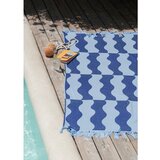 noo.ma Modra bombažna brisača za na plažo 100x160 cm Nugo – | Shoptok.si