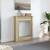 vidaXL Okvir za kamin boja hrasta 75x20x87,5 cm od konstruiranog drva | shoptok.hr