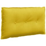vidaXL Poglavni vzglavnik Rumena 80 x 50 cm Žametna tkanina | Shoptok.si
