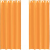 vidaXL Voile zavjese s ušicama 2 kom narančaste 140x225 cm | shoptok.hr