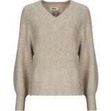 Only Puloverji ONLLUCILLA LS GLITTER Kostanjeva Cene