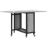  Sklopivi blagovaonski stol s kotačićima 130 x 80 x 76,5 cm | shoptok.hr