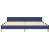  Okvir za krevet bez madraca plavi 200x200 cm od tkanine | shoptok.hr