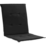  Jastuci za vrtne stolice 4 kom crni 100 x 50 x 3 cm od tkanine | shoptok.hr