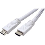 Value hdmi priključni kabel hdmi-a vtič 20.00 m bela 11.99.5720 zaščiten hdmi kabel, (20421224) Cene