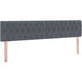 vidaXL Postelja s shranjevanjem Temno siva 200 x 200 cm Žamet | Shoptok.si