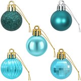  Set božićnih kuglica 150 kom. Zelena 3 cm Polistiren | shoptok.hr