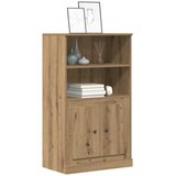  Visoka komoda boja hrasta 60x35,5x103,5 cm konstruirano drvo | shoptok.hr