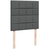 vidaXL Otomanski okvir kreveta s madraca tamnosivi 80x200cm od tkanine | shoptok.hr