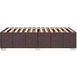 vidaXL Okvir za krevet tamnosmeđi 80x200 cm od tkanine | shoptok.hr