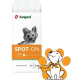 Amigard spot On Small Dog 3x2ml,Preparat Protiv Buva i Krpelja Za Pse Ispod 15kg