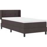  s opruga kutije Tamno smeđa 200 x 100 cm tkanina | shoptok.hr
