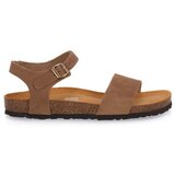 Frau Sandali & Odprti čevlji Nabuk Sabbia Kostanjeva | Shoptok.si